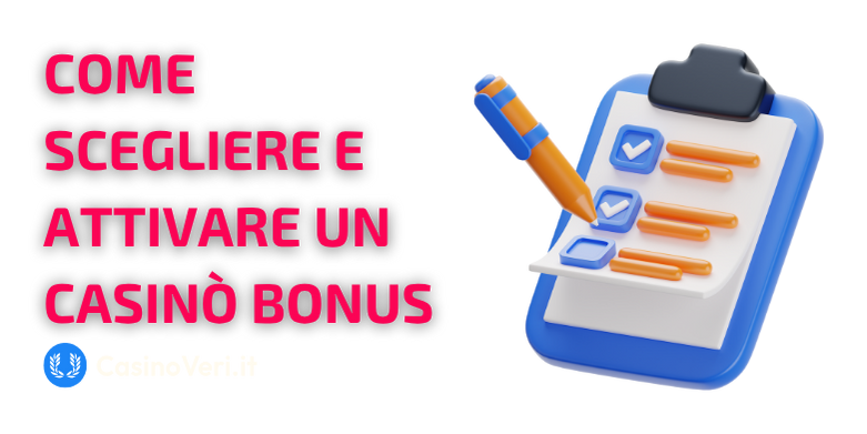 Come scegliere e attivare un casinò bonus