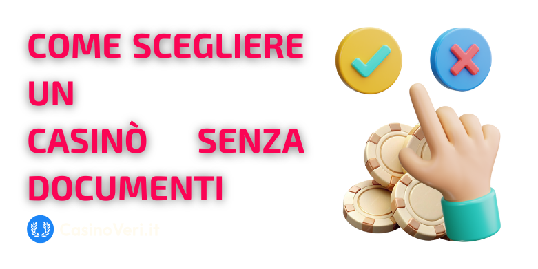 Come selezioniamo i casinò con slot senza documenti