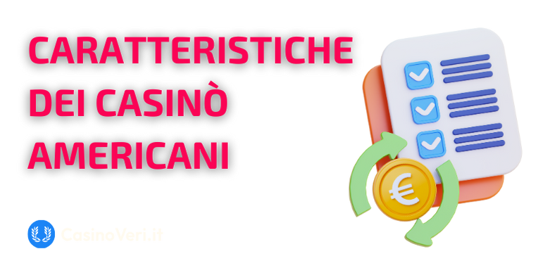 Le principali caratteristiche dei casinò online americani